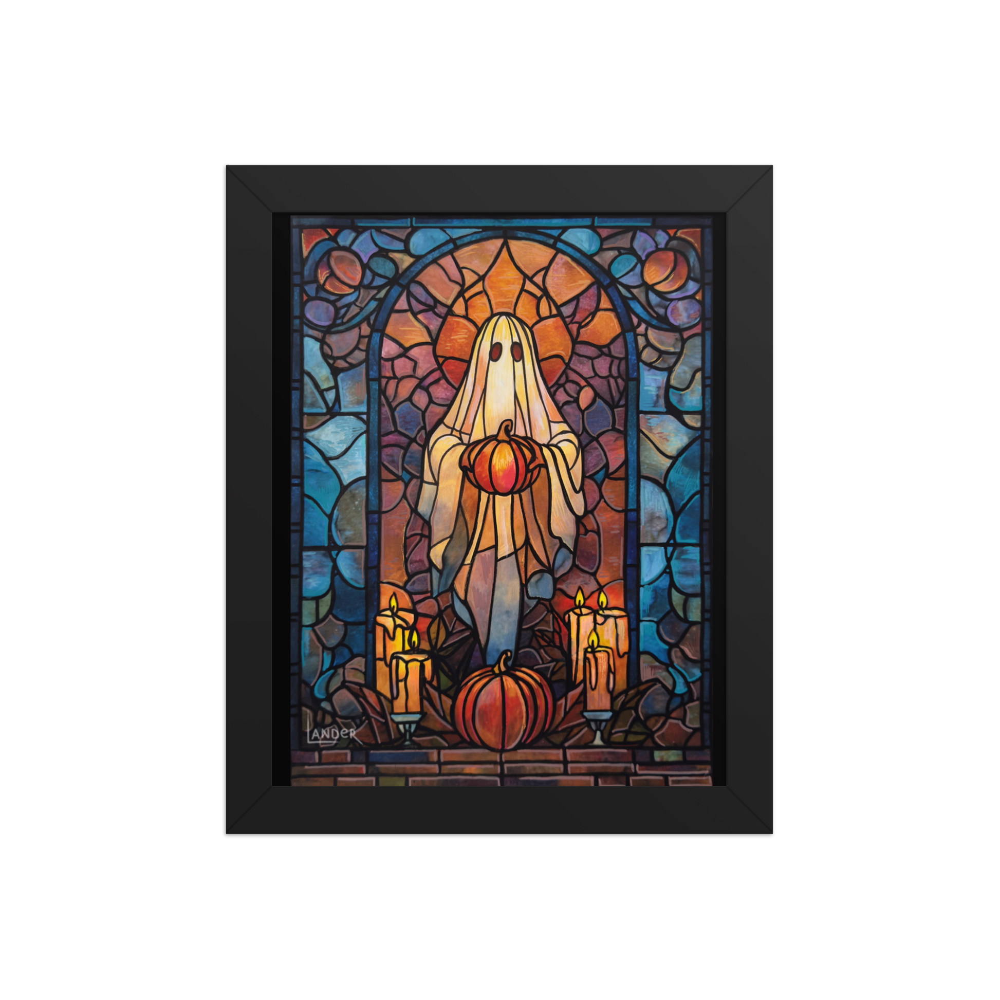 Ghost in Stained Glass π» + π β LANDER ART